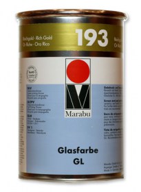 Краска Marabu Glasfarbe GL №3321 193 (бледное золото)
